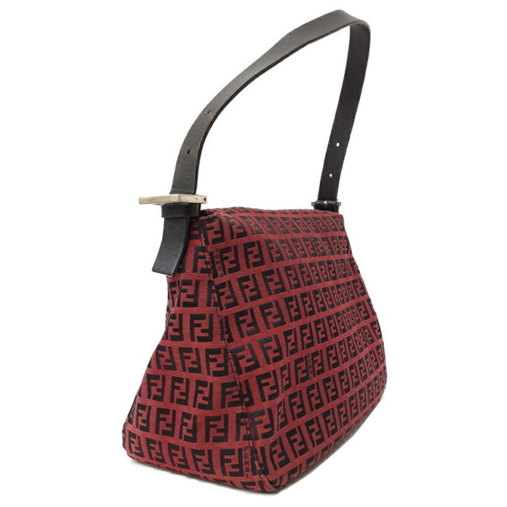 Fendi Zucchino Bag Mamma Shoulder Semi Bucket